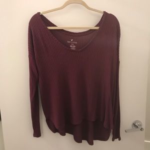 AE Soft &Sexy Oversized Ribbed Sweater